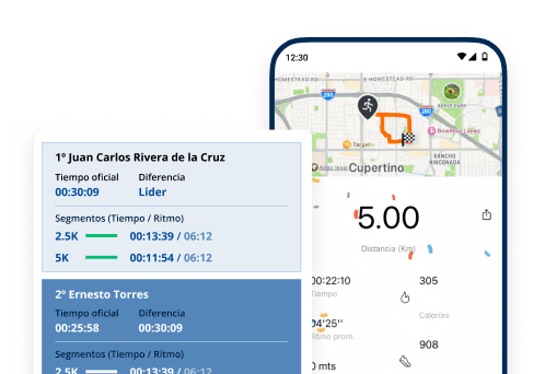 carrera bal app background